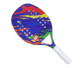 Raquete Beach Tennis Hyper Sports BTR-4006KN Carbono Com Capa