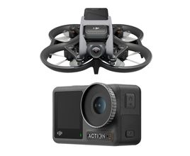 Combo Tech - Drone DJI Avata Fly Pro-View + DJI Goggles 2 4K e Câmera Osmo Action 3 Standard - DJI019K