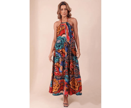 Vestido Farm Mix de Inverno