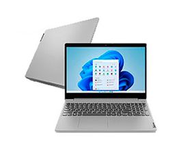 Notebook Lenovo IdeaPad 3i, Intel Core i7-1165G7, 12GB, 256GB SSD, Tela 15,6", Windows 11, Prata - 82MD000HBR