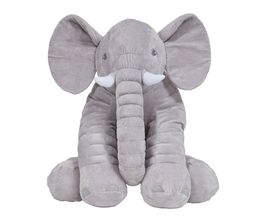Pelúcia Gigante - 60 Cm - Elefante Cinza - Buba