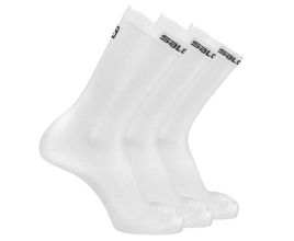 Kit Meia Salomon Chill Tripack Cano Alto 3 Pares